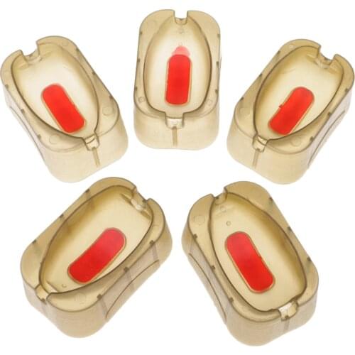 5pcs Plastic Quick Release Method Mould Bait Cage Baiting Tool Set Quick Bait Thrower Fishing Method Moulds Carp Fishing Feeder