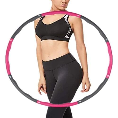 8 Section Detachable Hoola Hoop Slimming Hoop Exercise Equipment Hoops For Weight Loss