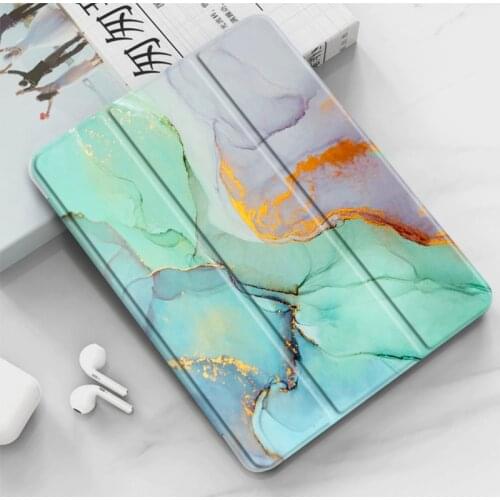 Case For iPad 10.2 inch 2020 2019 Flip Trifold Stand Case Full Sleep Cover For ipad 8th 10.2" A2428 A2429 Air 1 2 9.7 5 6 Case