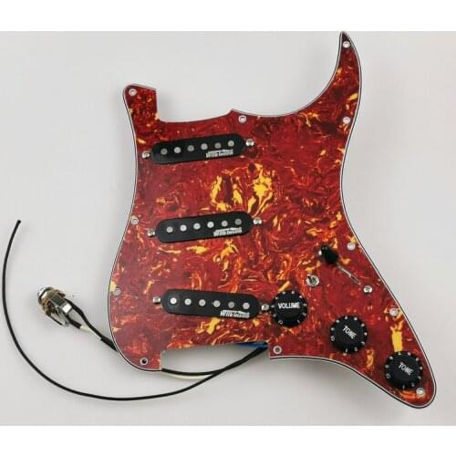 Electric guitar pickups Stra guitar pickups Wilkinson WVS Alnico5 Single Coil 7-Way type fully loaded pickguard