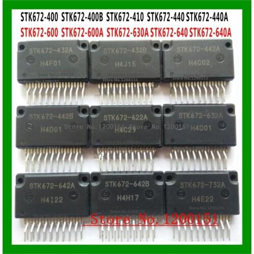 STK672 STK672-400 STK672-400B STK672-410 STK672-440 STK672-440A STK672-600 STK672-600A STK672-630A STK672-640 STK672-640A