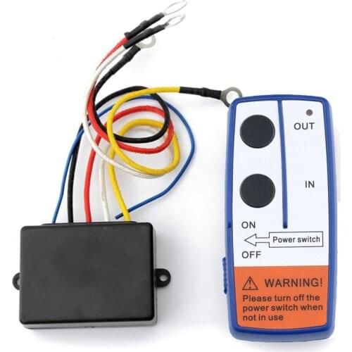 Newest 23A DC 12V 50FT Remote Control Kit Wireless Winch Remote Control Switch For Truck ATV SUV Winch Switch Drop Shipping