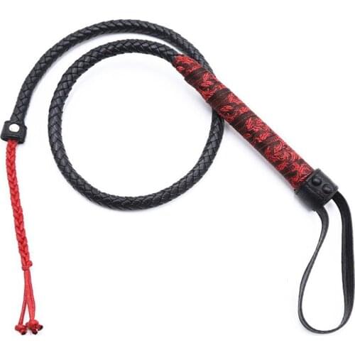 New leather whip sex toys for couples bdsm women spanking flogger slave whip adult games fetish bondage restraints erotic tools