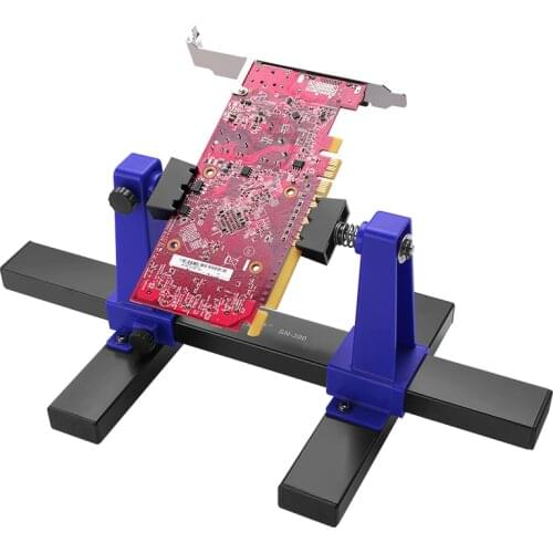 Taiwan proskit adjustable welding fixture bracket 360 degree rotating mounting bracket printed circuit board fixture welding rep