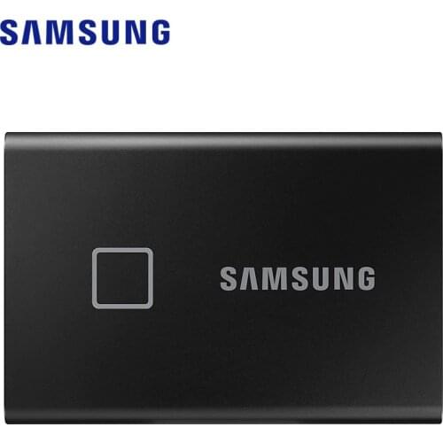 Samsung T7 Touch Portable SSD 500GB 1TB 2TB USB3.2 Gen2 External Solid State Drives Compatible for PC Loptop
