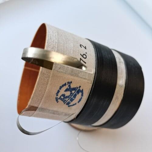 1 pcs ID: 76.2mm voice coil for JBL 2268 Woofer Bass loudspeaker double 2+2 ohms
