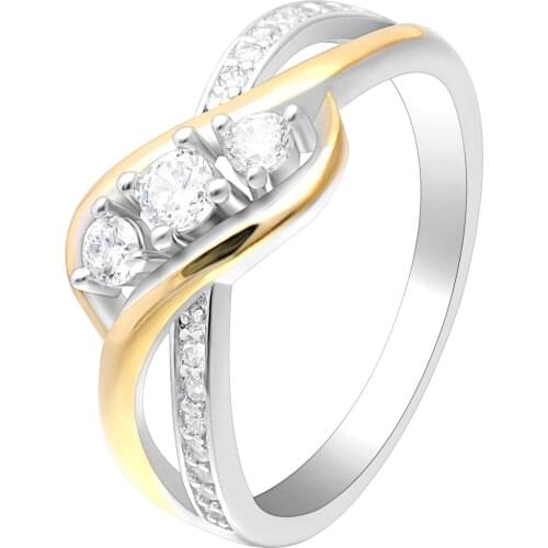 Fashion Brilliant Luxury Sterling Silver Ring Jewelry Bijoux Clare CZ Finger Ring For Women Wedding Jewelry Elegant Marry Gift