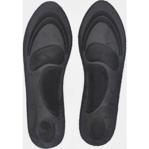 Winter 4D Thicken Velvet Warm Sport Sponge High Heel Insert Shoes Insoles Full Length Arch Support Orthopedic Cushioned Pads