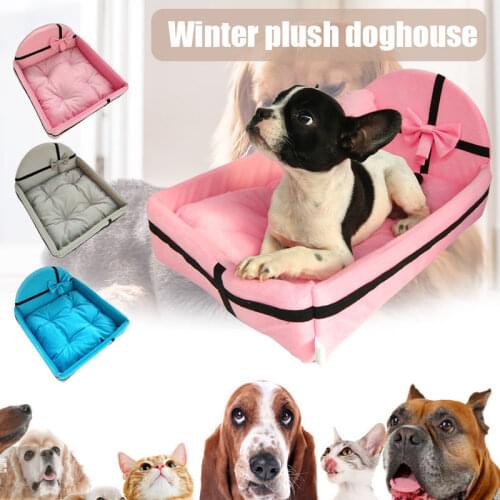 Pet Sofa Bed Dog Cat Nesting Mattress Puppy Warm Kennel Sleeping Cushion WXV Sale