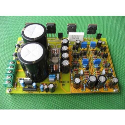 120W + 120W M1-MOS FET 2SK1058 2SJ62 WLX Amplifier Kit