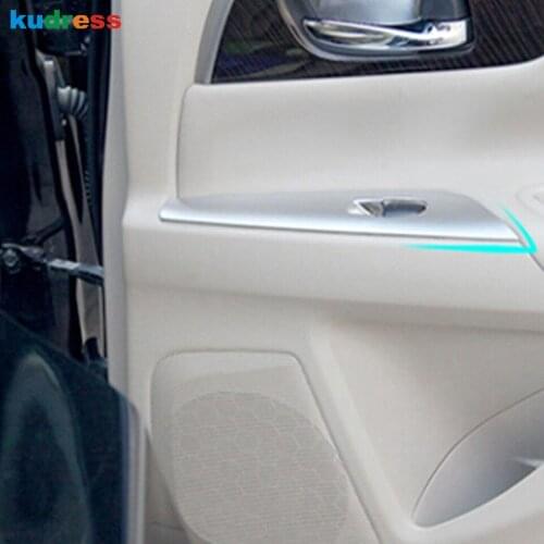 For Nissan Teana Altima 2013 2014 2015 2016 ABS Matte Car Styling Side Door Armrest Window Switch Control Cover Trim 4pcs LHD