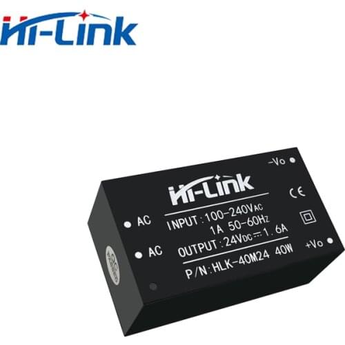 Free shipping HLK-40M24 220V to 24V 40W ac dc power supply module with low price original 2pcs/lot
