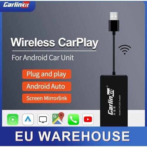 Carlinkit USB Wireless Apple CarPlay Dongle and Android Auto for Modify Android Car Services Auto Sale iPhone Autokit Mirror Kit