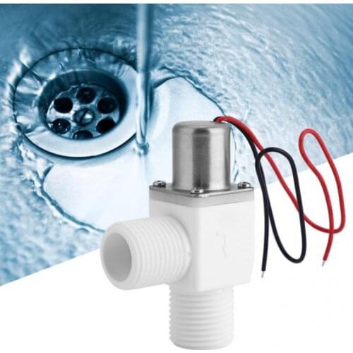 1/2" Inch Electric Pulse Solenoid Valve Flush Valve for Water Control 3.6VDC Voltage