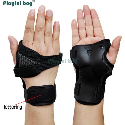 Playful Bag Skating sport Veneer wristband protector external palm protector Street Skateboard game equipment AMB43