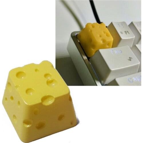 Cheese Cake KeyCaps Customized OEM R4 Profile Resin Keycap For Cherry Mx Gateron Switch Mechanical Keyboard