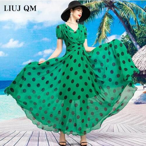 Зеленые летние платья LIUJ QM China At AliExpress