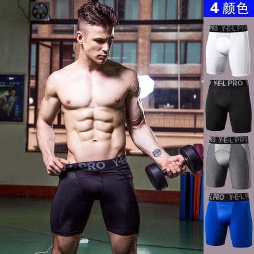 Muscleguys Men Compression Shorts Base Layer Thermal Skin Bermuda Shorts Gyms Fitness Men Cossfit Bodybuilding Tight Shorts