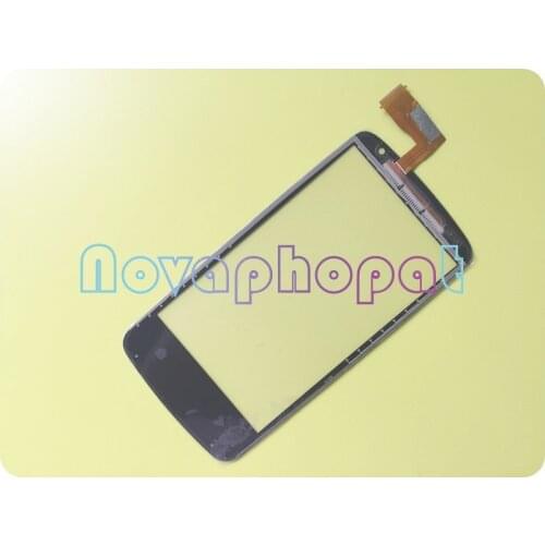 Novaphopat Black touchscreen For HTC Desire 500 506e Touch Screen Digitizer Sensor Screen Replacement + tracking