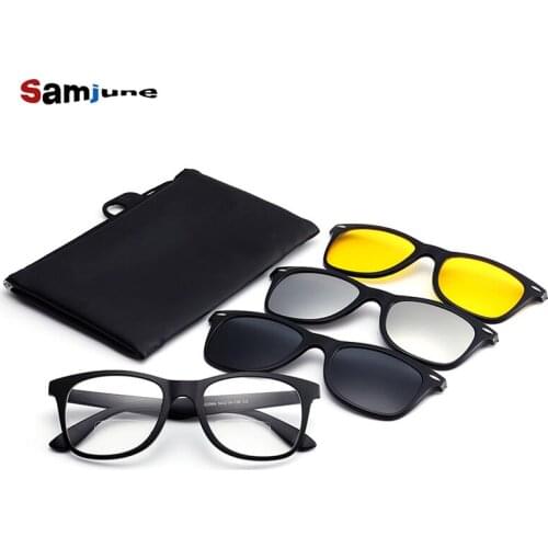 Reading glasses and 3 clip on glasses Double light Reading Glasses women men Male Reader Mens Presbyopia female +1.0 +1.5 +2.0
