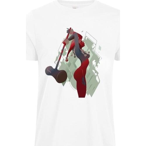 Couple Custom Vintage Anime girl print Men Cotton Summer T Shirt