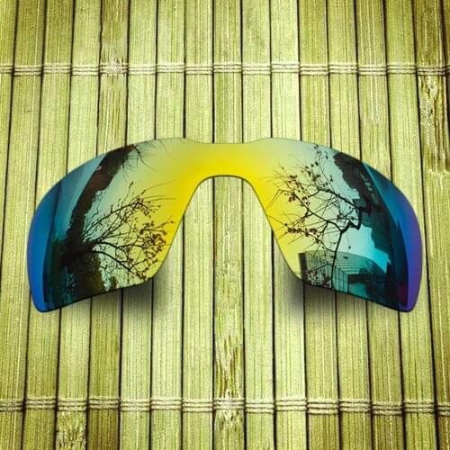 Polarized Replacement Lense For-Oakley Probation Sunglasses Frame True Color Mirrored Coating - Yellow Options