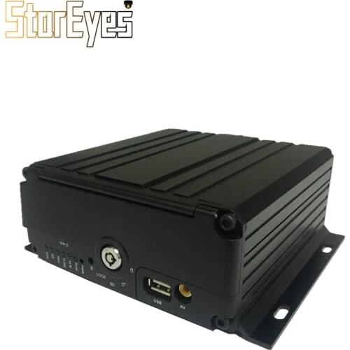 Trailer Truck Taxi School Bus AHD 720P HDD SD Card 4Ch Mobile DVR