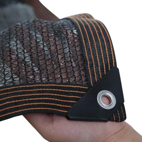 Custom size 4.5x8m, 3pin Black Anti-UV HDPE Sun Shading Net Sunshade Net Outdoor Swimming Pool Cover