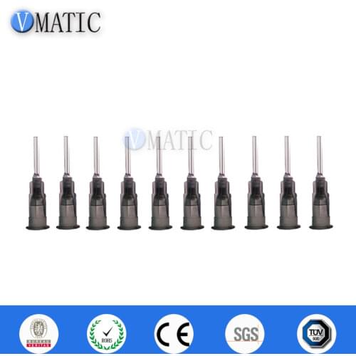 High Quality 100Pcs/lot 15G Liquid Dispenser Dispensing Syringe Syringes Blunt Bayonet Needles Tip Grey Color 1/2 Inch Length