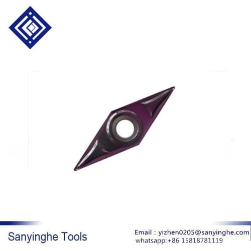 Free shipping YNT251 VBGT110304-SF/VBGT110302-SF 10pcs/lots cnc turning lathe blade for CNC machine cnc carbide turning inserts