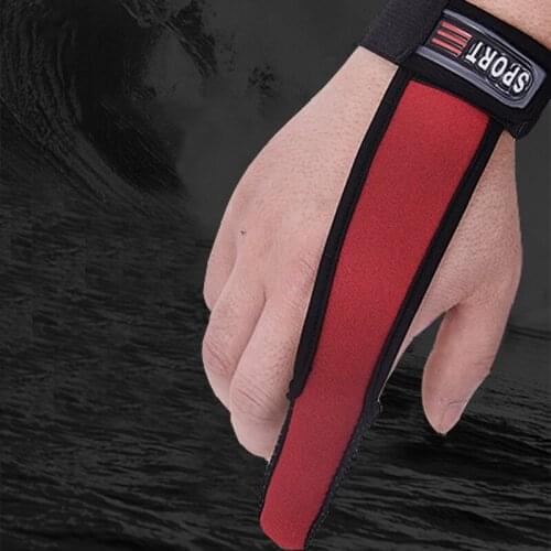 Protector Single Finger Gloves Stall Protector Non Slip for Sea Carp Fishing Bare Fingertips Fishermen Surfcasting Fishing Tools