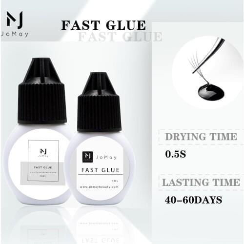 1 Bottle 5ml Lady Black Eyelash Extension Glue Fast Drying False Eyelash Extension Glue Over 6 Weeks With security label