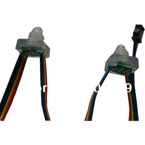 DC12V RGB dump node;100pcs a string;IP68;with epoxy resin filled