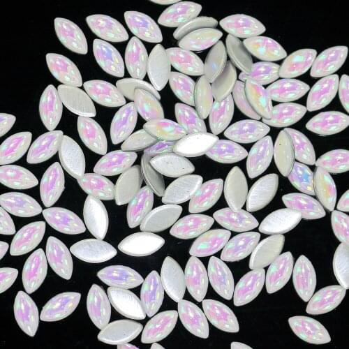 1000PCS Shiny AB Colors Nail Tips Tiny Pieces Nail Decorations High Shine Sparkling Naill Diamonds Glitter Decoration Decals
