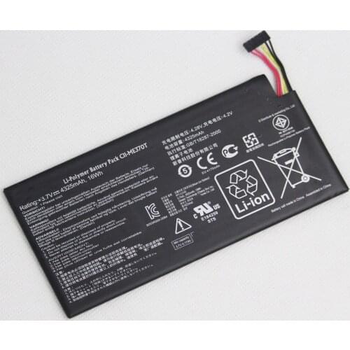 ISUNOO Original Quality Battery C11-ME370T / C11 ME370T For Asus Google Nexus 7 for MeMo Pad ME172V 3.75V 16WH