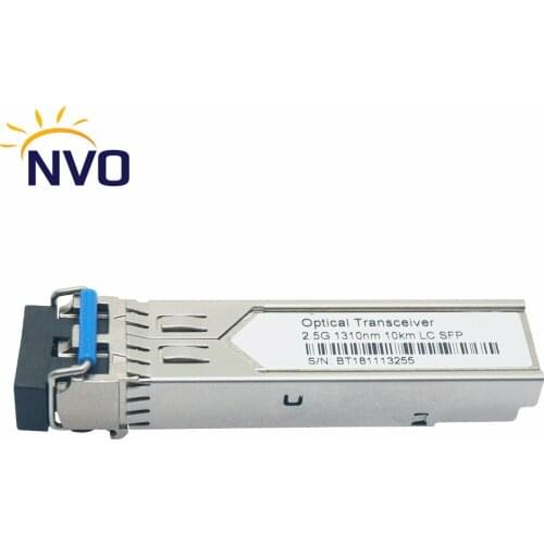 FreeShipping 2.5G 1310nm 10km Dual Fiber SFP Optical Transceiver, 2.488Gbps Dual Fiber LC Connector SFP Transceiver Module