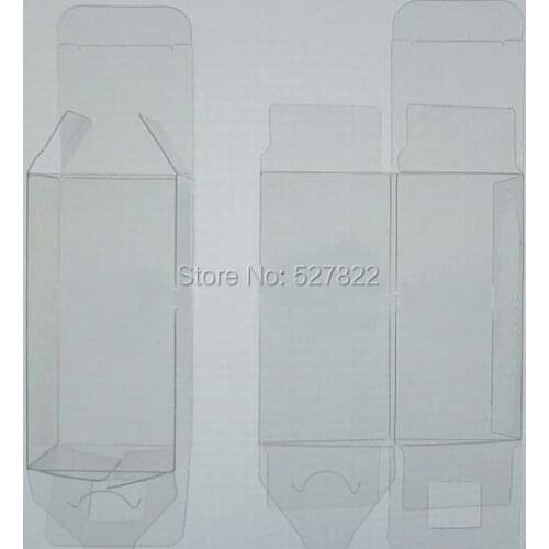 Free shipping Wedding Favor Clear PVC Wedding Gift Box 5*5*10CM PVC Transparent Packing Boxes Gift Box