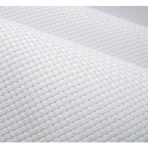 FREE Shipping Top Quality 16CT embroidery canvas, cross stitch canvas of white color