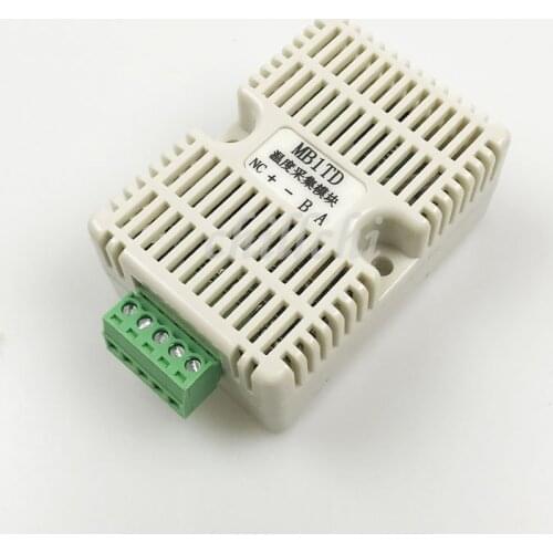 Temperature sensor temperature transmitter DS18B20 acquisition module RTU RS485 Modbus