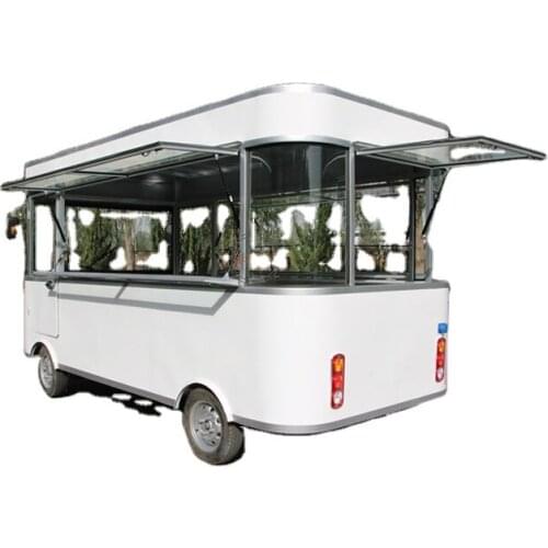 Ice Cream Coffee Van Beer Bar Hot Dog Electric Food Cart Mobile Kitchen Restaurant Vintage Mobile Food Truck