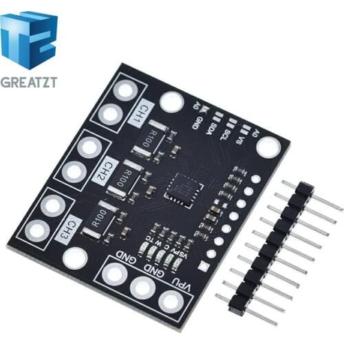 INA3221 Triple-Channel Module, High-Side Measurement, Shunt and Bus Voltage Monitor with I 2C- and SMBUS-Compatible Interface