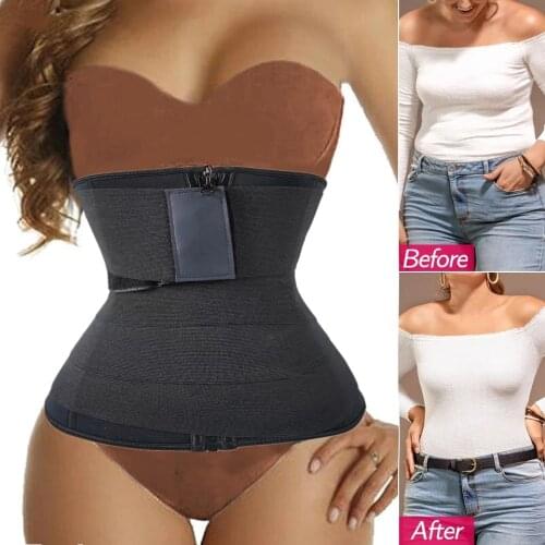 Women Waist Trainer Corset for Weight Loss Tummy Control Sport Workout Body Shaper Modeling Strap Slimming Belt Faja Shapewear