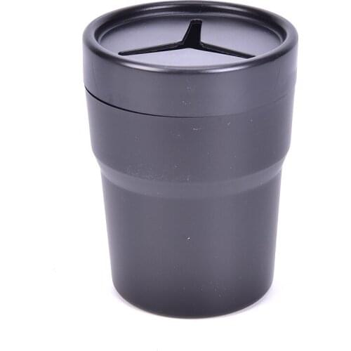 Mini Pen Tissue Coin Holder Box Black Multifunctional Car Trash Bin Container Car Interior Parts