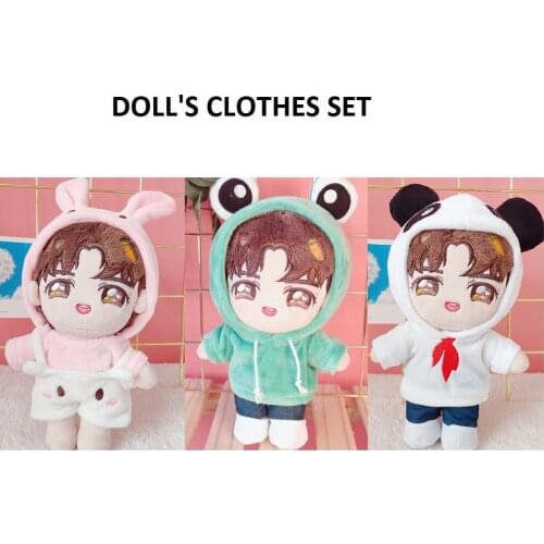 [MYKPOP]Dolls Clothes & Accessories: Clothes Set for 20cm Dolls KPOP Fans Collection SC20050414