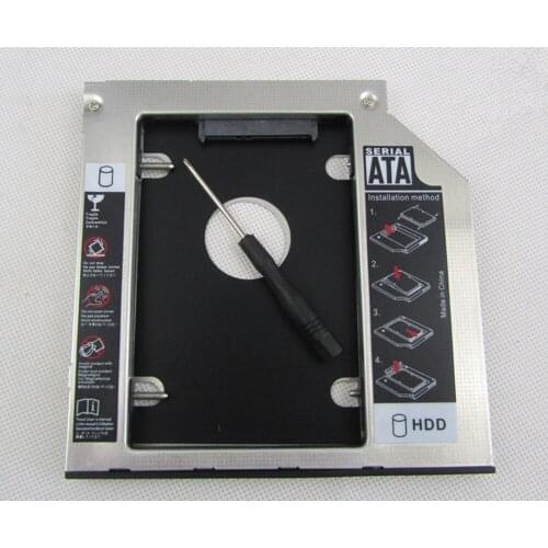 New SATA 2nd Hard Drive HDD SSD caddy tray for Lenovo Thinkpad T440p T540p W540