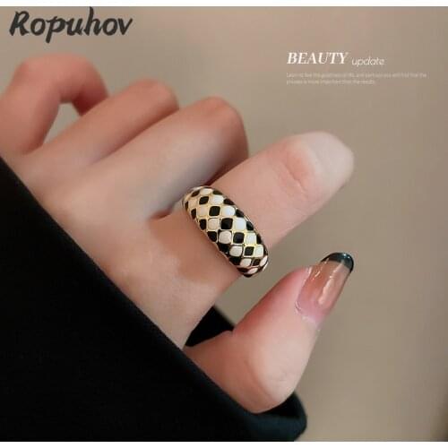 Белые кольца ROPUHOV China At AliExpress