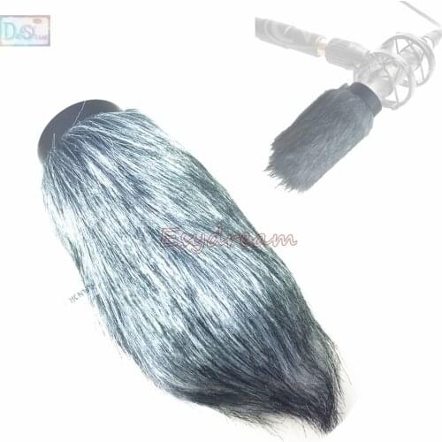 Gray Professional Outdoor Furry Cover Windscreen Windshield Muff for RODE NTG2 NTG-2 Microphone Deadcat Wind Shield
