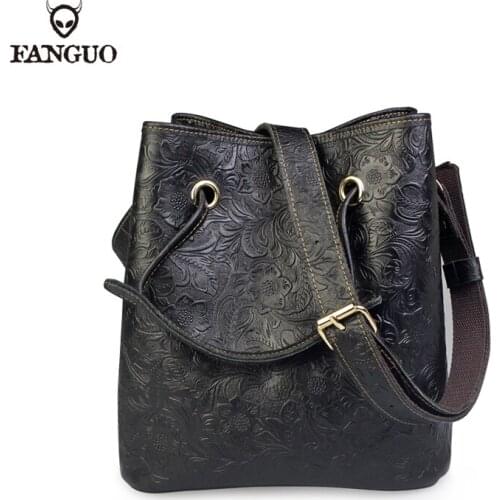 Female Hand Crossbody Bags Luxury Genuine Leather Handbags Women Leather Strap Shoulder Bag Tote For Travel Office School Bag