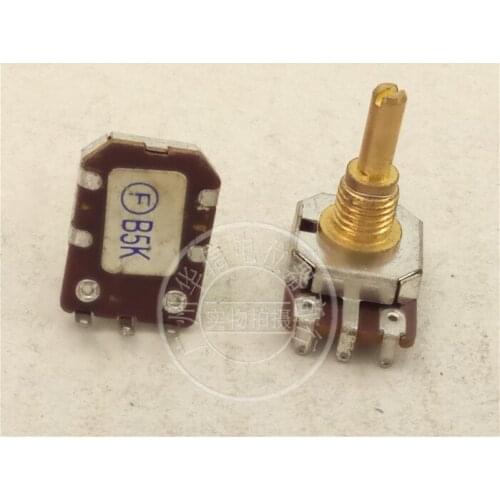 [VK] Taiwan F B5K 360 degrees to 5K precision potentiometer imported potentiometer switch