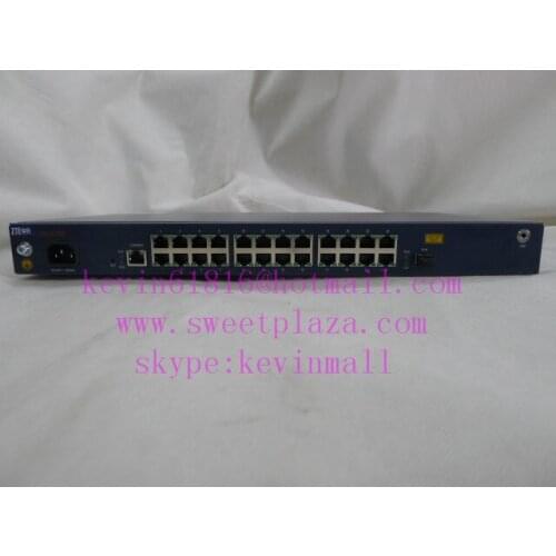 ZXA10 F804/24FE-G ZTE 24 Fast Ethernet ports GPON ONU, FTTO or FTTB optical switch, can be mounted on 19" chassis. FiberCore